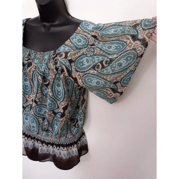 Sheer Mudd blouse - Picture 2 of 4